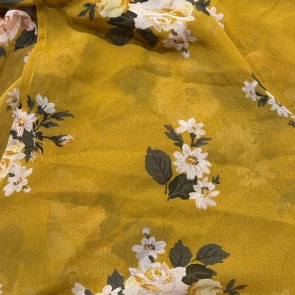 Torrid Kimono Boho Coastal Cottage Feminine Chiffon Floral Sheer Duster 00/0 M/L - Picture 6 of 9